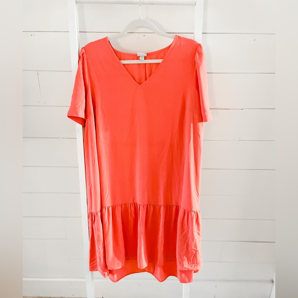 Bright pink ruffle “A New Day” dress! ✨